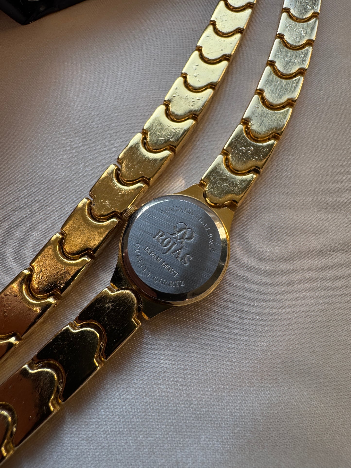 Rojas two toned watch