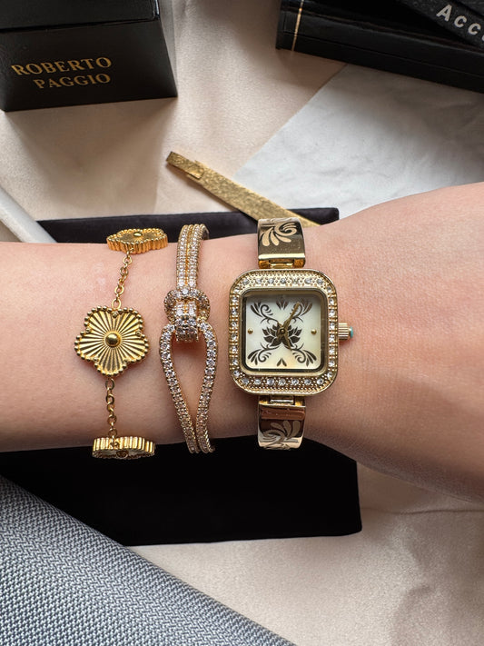 Gold watch
