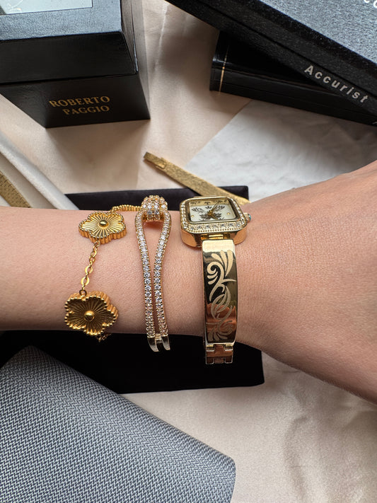 Gold watch